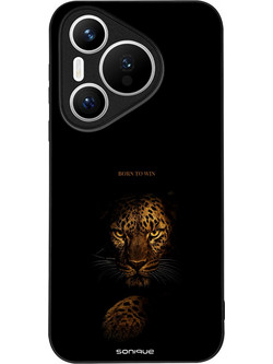 Sonique Men's Edition Back Cover με Σχέδιο «Born to Win» (Huawei Pura 70)