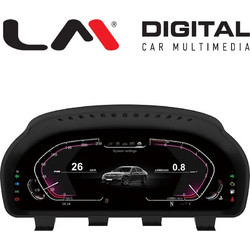 LM DIGITAL LM CLUSTER BMW 5X Ψηφιακό Ταμπλό 12,3Inc Για Bmw E70/X5 Ccc/Cic System (2007--2013) Bmw E71/X6 Ccc/Cic