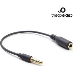 Cablexpert Μετατροπέας 3.5mm male σε 3.5mm female 1τμχ CCA-419