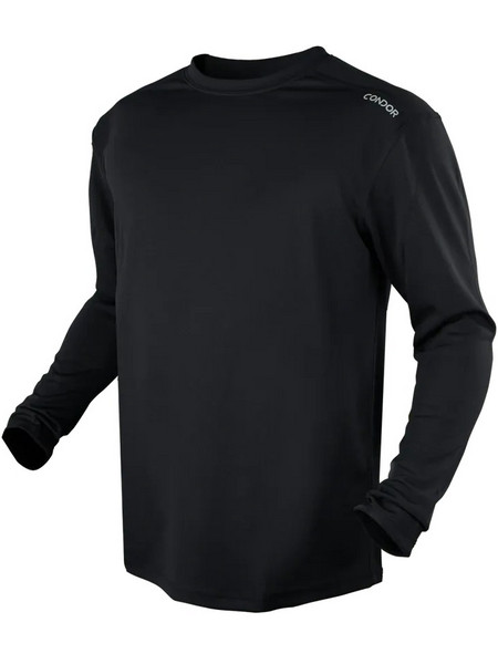 Μπλούζα Προπόνησης Condor Maxfort LS Training Top Black