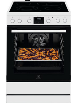 Electrolux LKR64020AW Κουζίνα Ηλεκτρική 73lt με Κεραμικές Εστίες 59.6cm