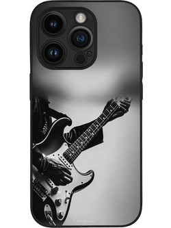 Sonique Men's Edition Θήκη με Σχέδιο «Rock Guitar» (iPhone 14 Pro)