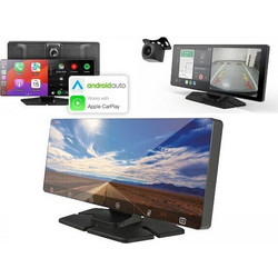 Trevi MDV-1000 Φορητή Οθόνη Αυτοκινήτου 10.26" με Wireless Apple CarPlay, Android Auto, Dash Cam & Κάμερα Οπισθοπορείας