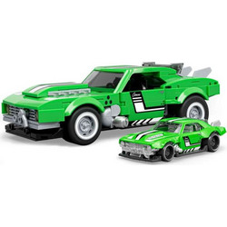 Mattel Brick Shop Hot Wheels Speed Series - Building Set (Αναλογία 1/32) Custom '68 Camaro