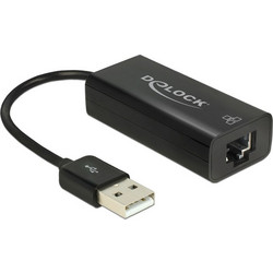 DeLOCK 62595 Ενσύρματος Ethernet USB Αντάπτορας Δικτύου 100Mbps