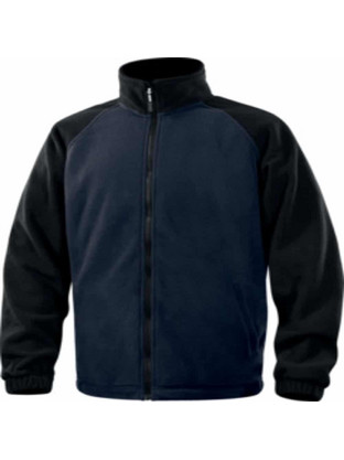 ZAKETA FLEECE VERNON2 DELTA PLUS ΜΠΛΕ-ΜΑΡΙΝ/ΜΑΥΡΗ Μπλέ