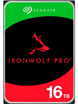 Seagate IronWolf Pro 16TB HDD Σκληρός Δίσκος 3.5" Sata 3 7200rpm με 256MB Cache ST16000NT001