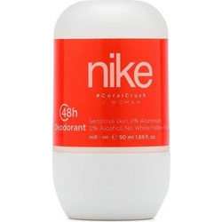 Nike Coral Crush Γυναικείο Αποσμητικό Roll On 48h Χωρίς Αλουμίνιο 50ml