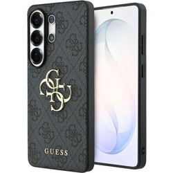 Θήκη PU Guess Samsung Galaxy S26 Ultra Hardcase Big Logo 4G Μαύρο