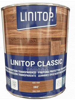 Linitop Classic Bερνίκι Εμποτισμού 282 Τικ Satin 1lt