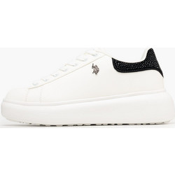 U.S. Polo Assn. Γυναικεία Sneakers Λευκά STACY001W6Y1-WHI-BLK01