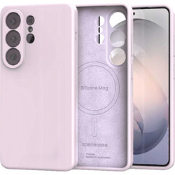 Θήκη Samsung Galaxy S26 Ultra Spacecase Silicone Mag Case Σιλικόνης με MagSafe - Purple (5905719139643)