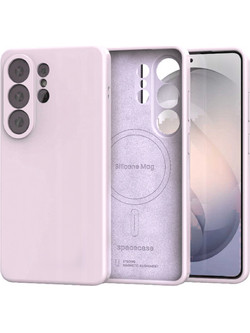 Θήκη Samsung Galaxy S26 Ultra Spacecase Silicone Mag Case Σιλικόνης με MagSafe - Purple (5905719139643)