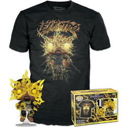 Funko Pop! Box Tee Marvel Spider-Man No Way Home Electro Figure & T-Shirt Set