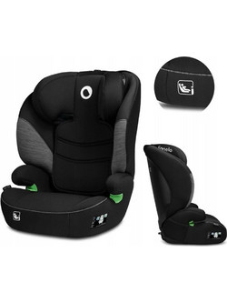 Lionelo Lars Κάθισμα Αυτοκινήτου Booster i-Size 15-36kg Black Grey