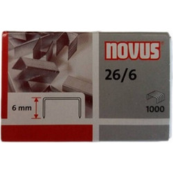 Σύρματα Συρραπτικού Novus 26/6 1000 συρματάκια/τεμάχιο