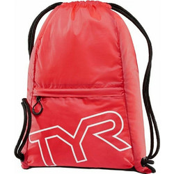 TYR Drawstring Sackpack Τσάντα Πλάτης Γυμναστηρίου Κόκκινη