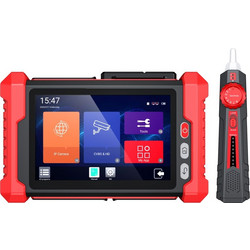 NOYAFA NF-IPC728HSO 8" Full HD IPS Touch CCTV Tester με Dual Gigabit PoE, ONVIF, HDMI In/Out & TDR Cable Test