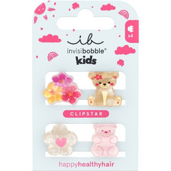 INVISIBOBBLE CLIPSTAR KIDS BEARLY BLOOMED GLOBAL 4ΤΜΧ