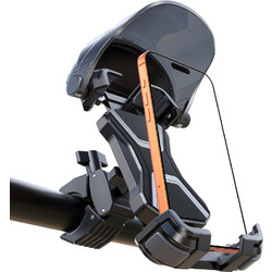 Joyroom JR-ZS528 Bike Holder with Sun Visor - Black