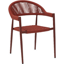Avant Garde Adina Καρέκλα Κήπου Αλουμινίου Rusted 44768-117286