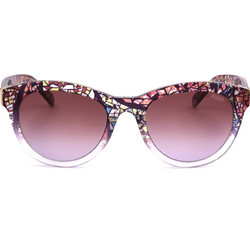 Emilio Pucci EP0053 27T Γυναικεία Γυαλιά Ηλίου Οβάλ Κοκάλινα Ροζ με Ροζ Φακό