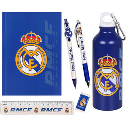 Real Madrid Hala Σετ Σχολικών Ειδών και Παγουριού Μπλε