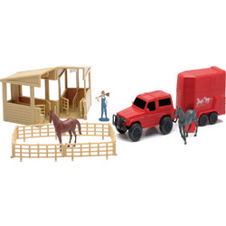 NewRay Country Life Σετ Οχήματα Κομπίνα 2 Σχέδια 04295