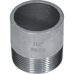 Inox Σωληνομάστος Μονός 2.1/2" 316