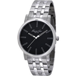 Kenneth Cole Ανδρικό Ρολόι με Ασημί Μεταλλικό Μπρασελέ IKC9231