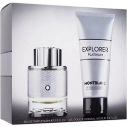 Montblanc Explorer Platinum Eau de Parfum 60ml + Shower Gel 100ml