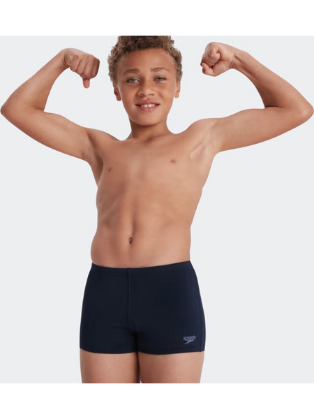 Speedo Eco Endurance+ Aquashort Αθλητικό Παιδικό Μαγιό Boxer για Αγόρι Μαύρο 813461-D740