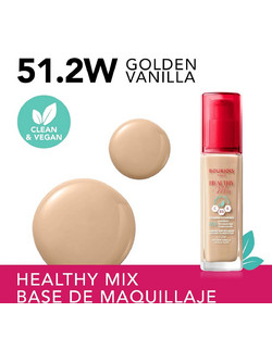 Bourjois Healthy Mix Clean Golden Vanilla 51.2W Liquid Foundation 30ml