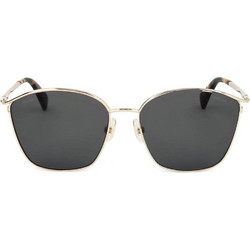 Max Mara MM0043 53N Γυναικεία Γυαλιά Ηλίου Τετράγωνα Μεταλλικά Χρυσά με Πράσινο Polarized Φακό