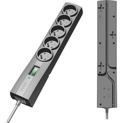 Ever Surge Protector Power Strip Black 5 Sockets - (T/LZ09-CLA050/0000)
