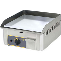Εστία-πλατώ αερίου με λεία inox επιφάνεια Roller Grill PSR400GI 010.1079