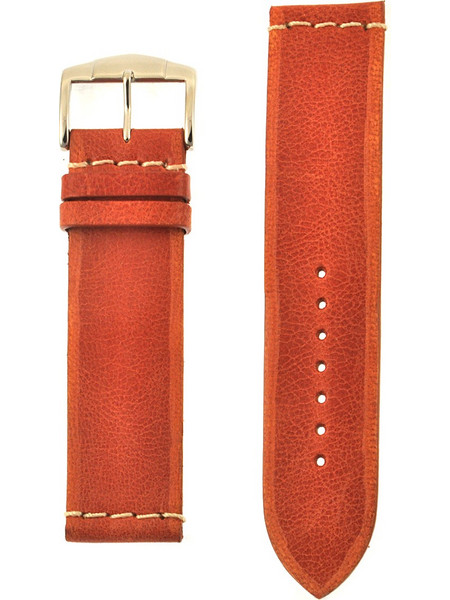 ROCHET ZRC Καφέ Δερμάτινο Λουράκι 20mm 7202019ST13