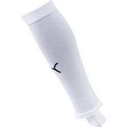 Puma Team Liga Stirrup Football Sleeves White 703439 04