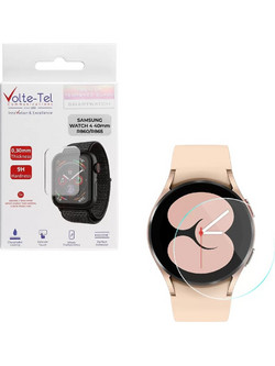 Volte- Tel Samsung Watch 4 40 mm Προστασία Οθόνης 0.3mm 9H 2.50D Full Glue