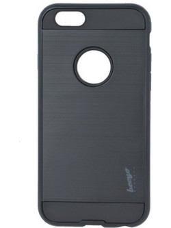 Beeyo Forcell iPhone 6 Plus / 6s Plus Armor Θήκη Σιλικόνης - Black