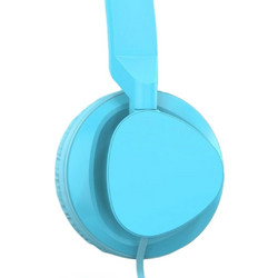 Ezra BH04 Ενσύρματα Ακουστικά Over Ear Γαλάζια