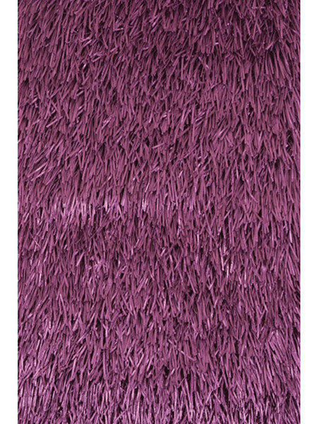 Klonaras Flato Χαλί Ορθογώνιο Shaggy Γούνινο 160x230cm Plum
