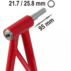 A-Pro Αντάπτορας Μονόμπρατσου Stand 30.5mm CR7207