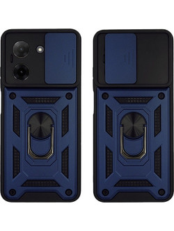Sonique Ring Armor CamPro Θήκη Blue (Xiaomi Redmi A5 4G 173.45mm)