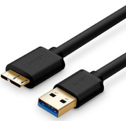 Ugreen Regular USB 3.0 to micro USB Cable Μαύρο 0.5m (10840) (06-6082)