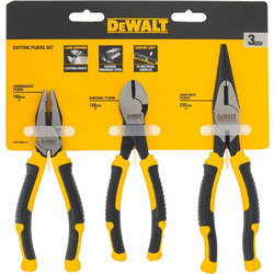DeWalt DWHT82813-0 Συλλογή Πενσοειδών Εργαλείων Χειρός Σετ 3 Τεμ Black