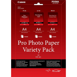 Φωτογραφικό Χαρτί Canon Variety Pack A4 PVP-201 (6211B021)