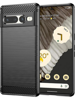 Techsuit Carbon Θήκη για Google Pixel 7 Pro Μαύρο