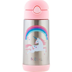 Stephen Joseph Unicorn Παιδικό Μπουκάλι Θερμός Ανοξείδωτο BPA Free Ροζ 350ml