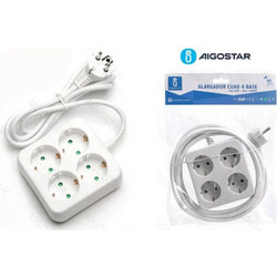 Aigostar Πολύπριζο 4 Θέσεων με Καλώδιο 3m